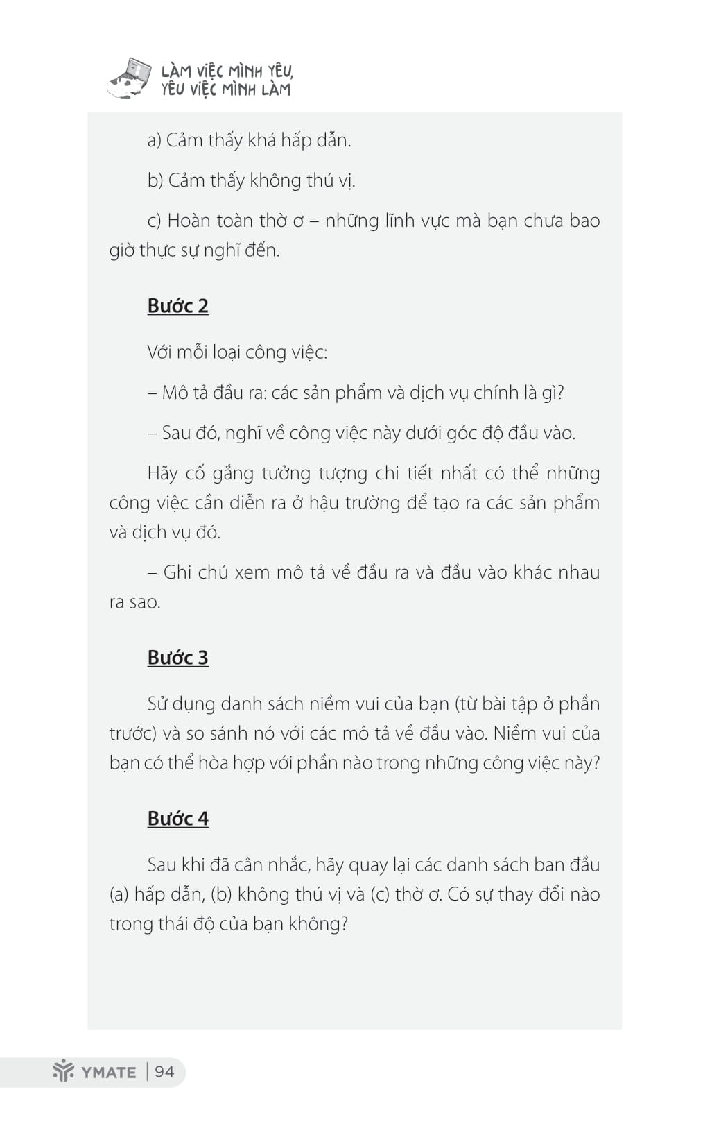 Tìm kiếm niềm vui trong công việc mỗi ngày với Làm Việc Mình Yêu Yêu Việc Mình Làm PDF – một cuộc cách mạng trong tư duy về sự nghiệp