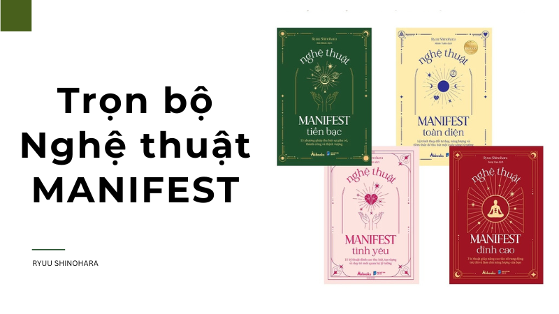 Review "Nghệ Thuật Manifest" Ryuu Shinohara - Sách mới 2025
