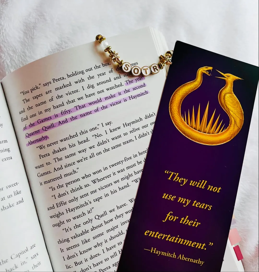 “They will not use my tears for their entertainment.” —Suzanne Collins, Sunrise on the Reaping
