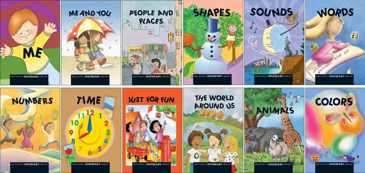 Khám phá thế giới với Bộ Sách Britannica Discovery Library (12 Cuốn) - lựa chọn hoàn hảo trong các sách tiếng Anh cho trẻ em!