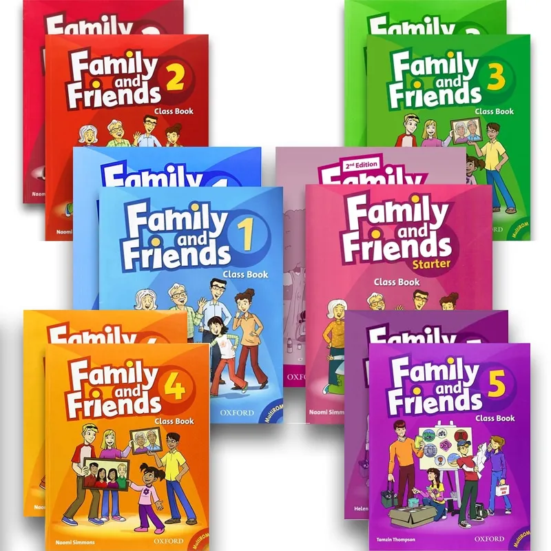 Phát triển toàn diện kỹ năng với Bộ Sách Family and Friends (Level 1-5) - bộ sách tiếng Anh cho trẻ em được yêu thích nhất!