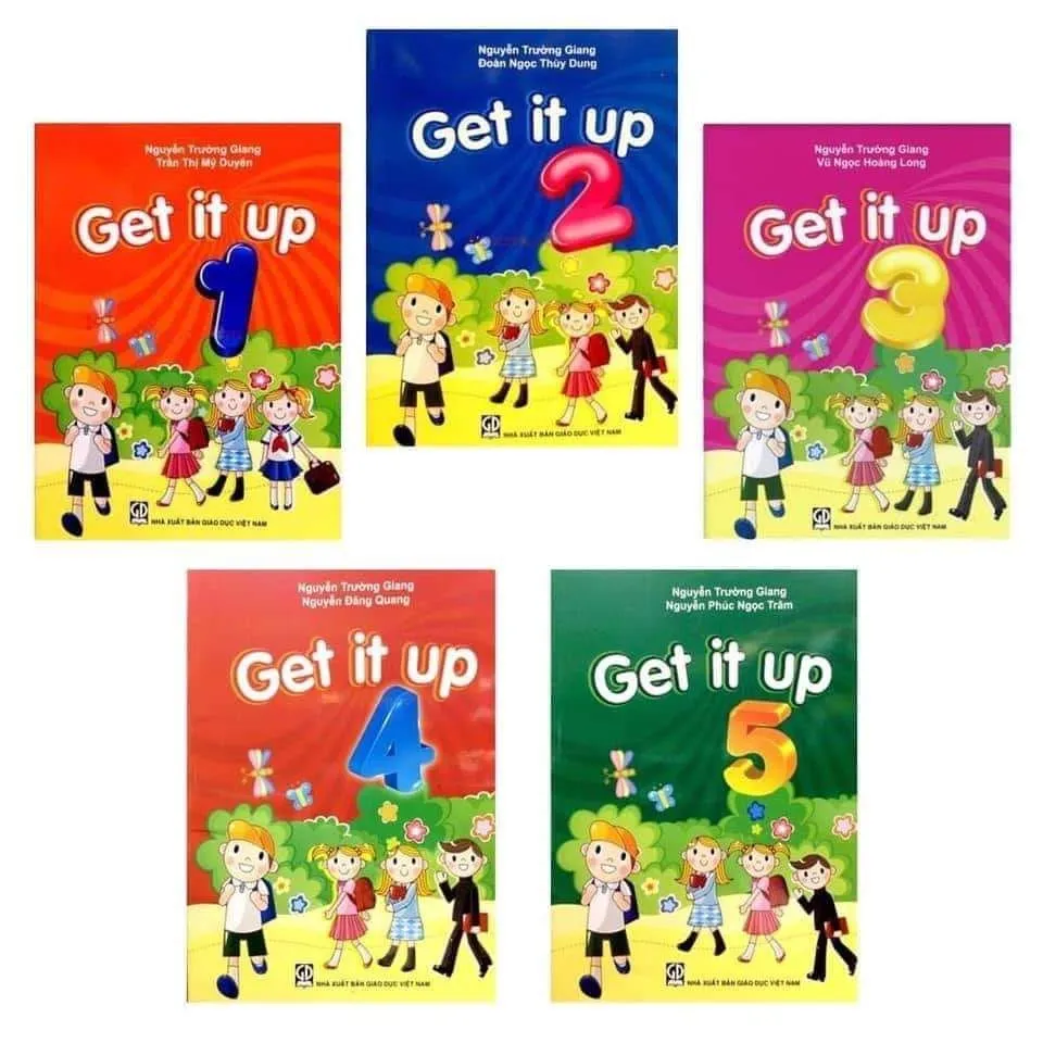 Nâng cao vốn từ vựng qua Bộ Sách Get It Up (1-5) - giúp bé tự tin giao tiếp.