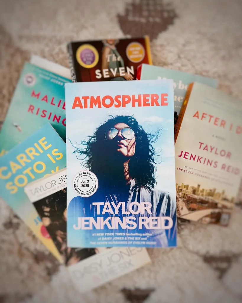 Atmosphere by Taylor Jenkins Reid offers a compelling narrative, ideal for book recommendations for summer reading with its emotional depth and engaging storytelling.