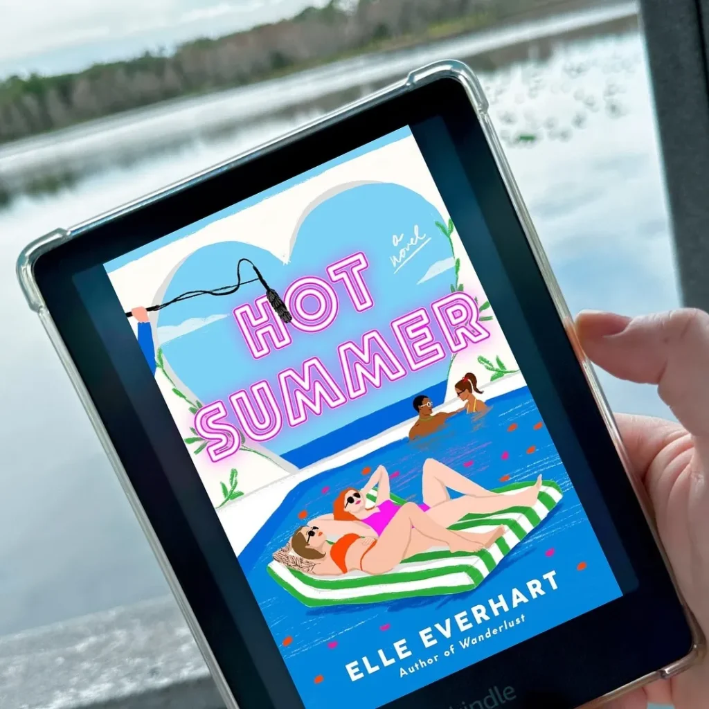 Hot Summer by Elle Everhart brings vibrant energy and romance, a fantastic pick for book recommendations for summer reading.